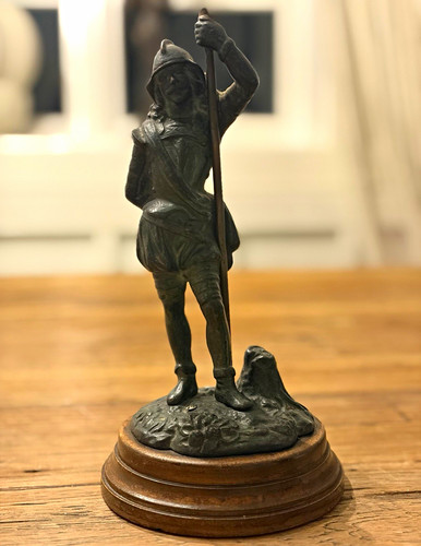 Skulptur krieger soldat - soldat, mit