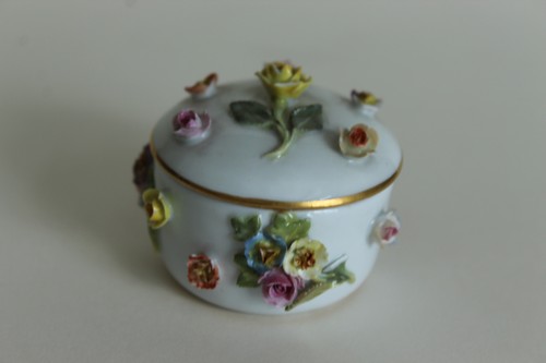 Meissen miniatur deckeldose - meissen,