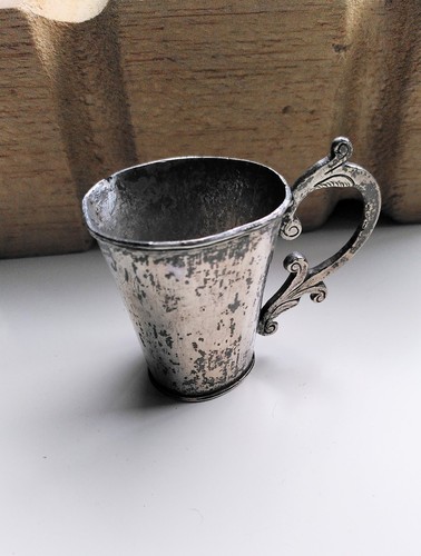 Silber henkelbecher jh - silber,