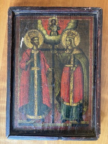 Antike ikone konstantin - antike, &