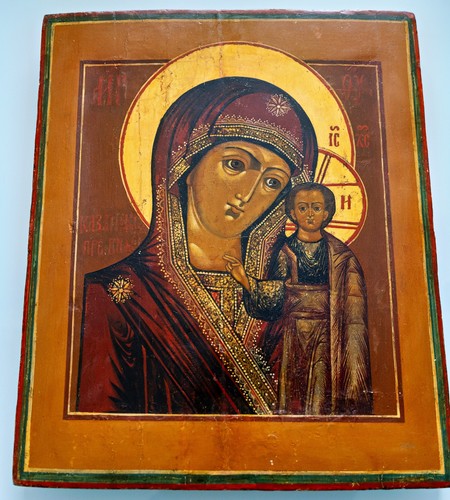 Antike russische ikone - antike,