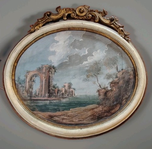 Antikes tempera gemälde auf - gemälde,