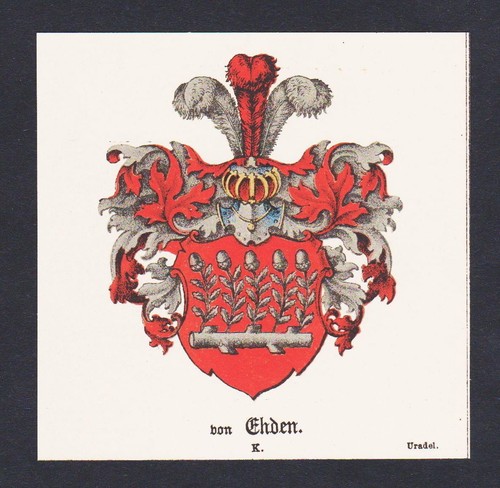 Von ehden wappen - 19.jh.,