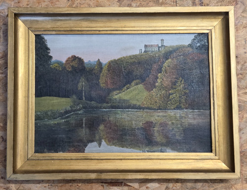 ölgemälde landschaft ende - Ölgemälde,