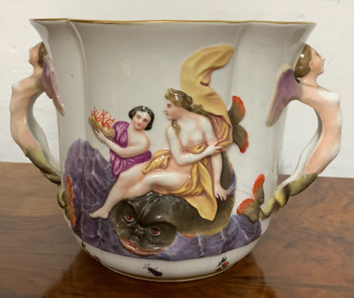 Meissen catchpot - 19., jh.