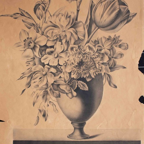 Blumenstillleben vase - blumenstillleben,