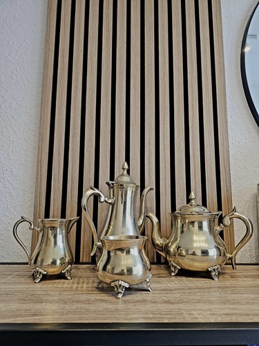 Antikes fünfteiliges kaffee - antikes,