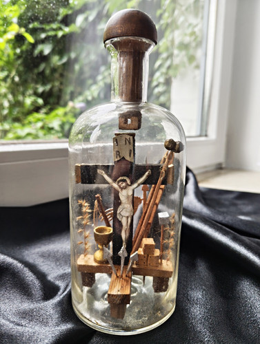 Antike geduldsflasche arma - geduldsflasche,