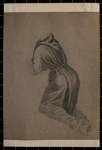 Theodor volmar gewandstudie - theodor,