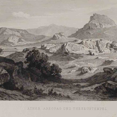 Athen areopag tempel - athen,
