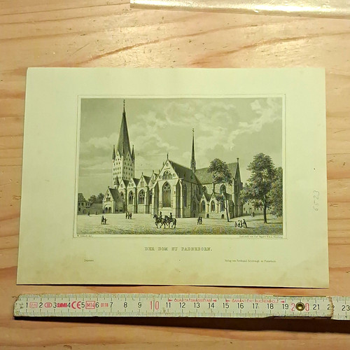 Stahltstich der dom - jh., „der