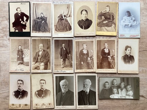 Alte cdv fotografien - cdv,