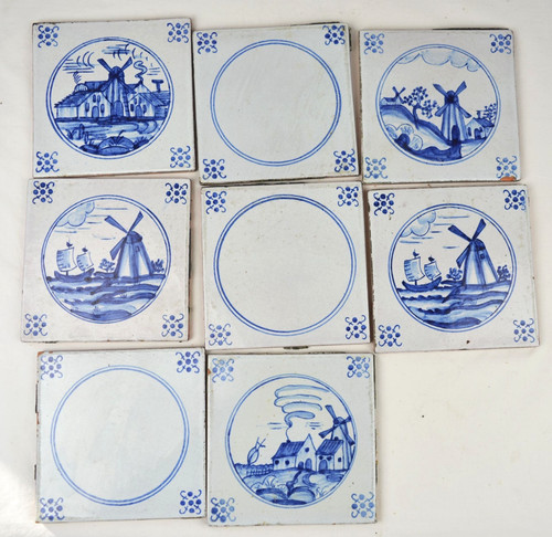 Delft fliesen 19 jh - 8,