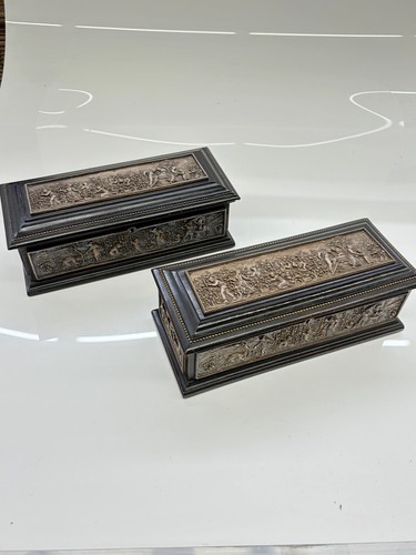 Paar schatulle bronze - schatulle, jh.